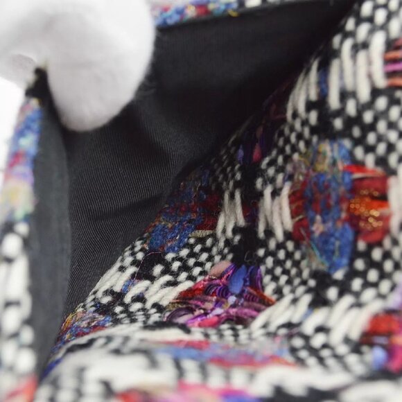 Chanel Wool Lambskin Jacket Motif Chain Shoulder Bag - Picture 2 of 8